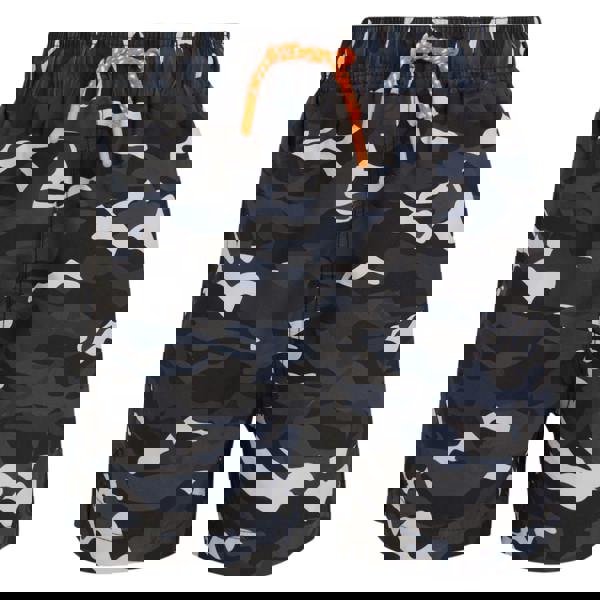Regatta Childrens/Kids Skander III Camouflage Swim Shorts - Black - 