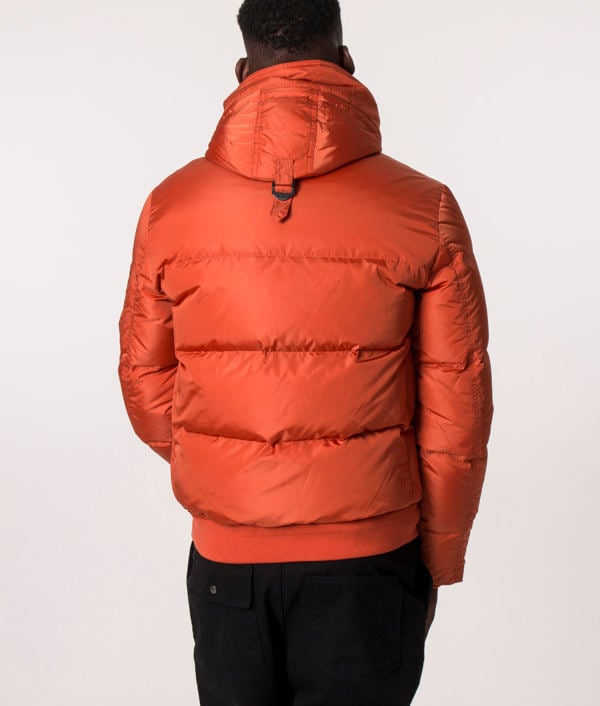 Belstaff Radar Relaxed Fit Men's Down Filled Jacket Coat - Amber Orange