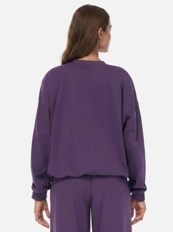 Anniou Relaxed Fit Crewneck Sweatshirt