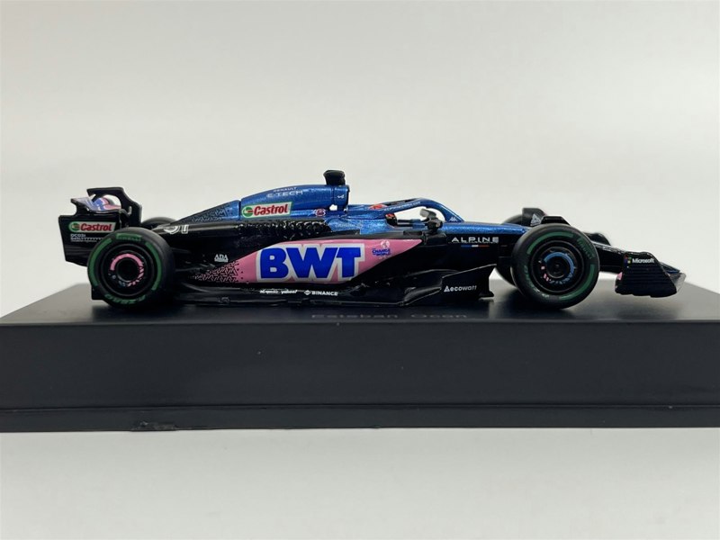 Spark Esteban Ocon Alpine A523 BWT Alpine F1 Team 3rd Monaco GP 2023 1:64 Spark Y284