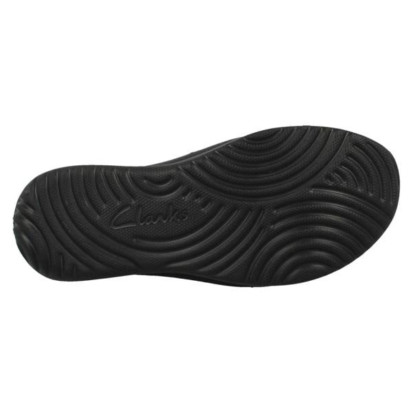 Clarks Ladies Clarks Cloudsteppers Platform Trainers - Solevana Tie