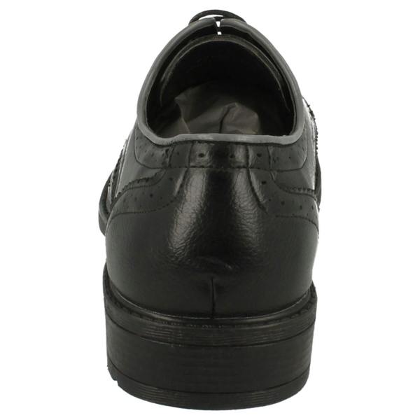Maverick Mens Maverick Low Heel Brogue Lace Up Shoes