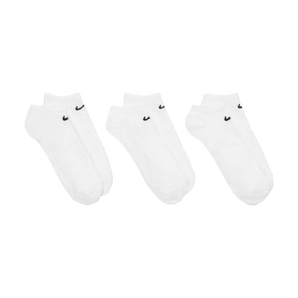Nike Mens No-Show Socks (Pack of 3) - White - 
