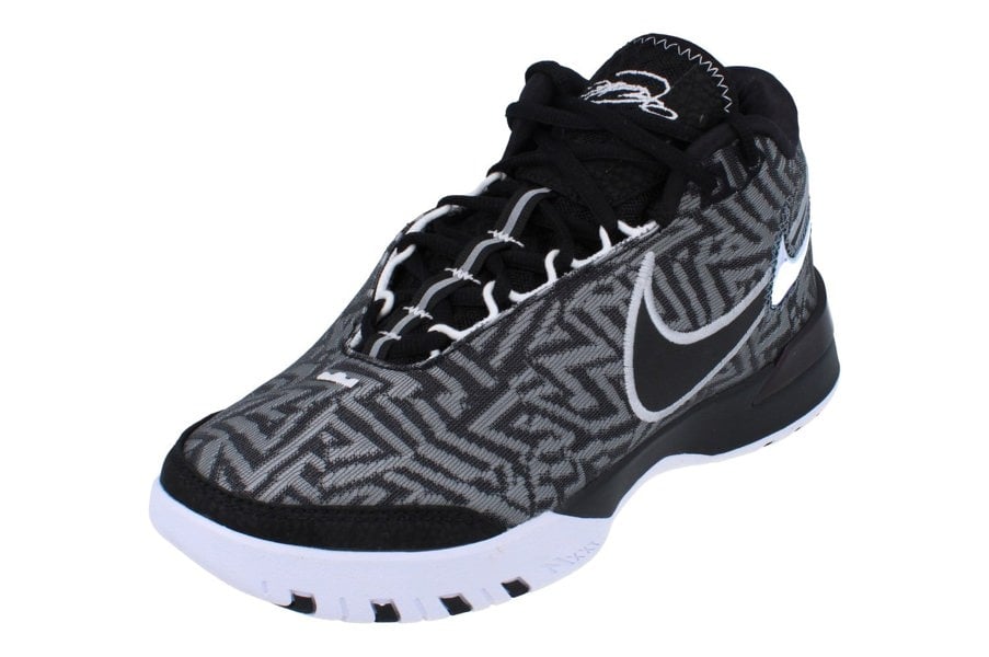 Nike Lbj Nxxt Genisus Mens Basketball Trainers Hf0712  004 - Black Light Smoke Grey White 004 - Photo 0
