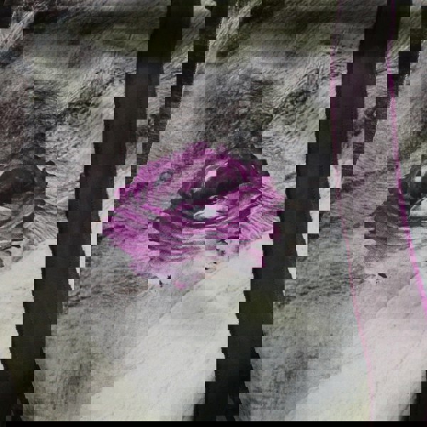 Alberta Ferretti silk satin shift dress in an abstract pattern