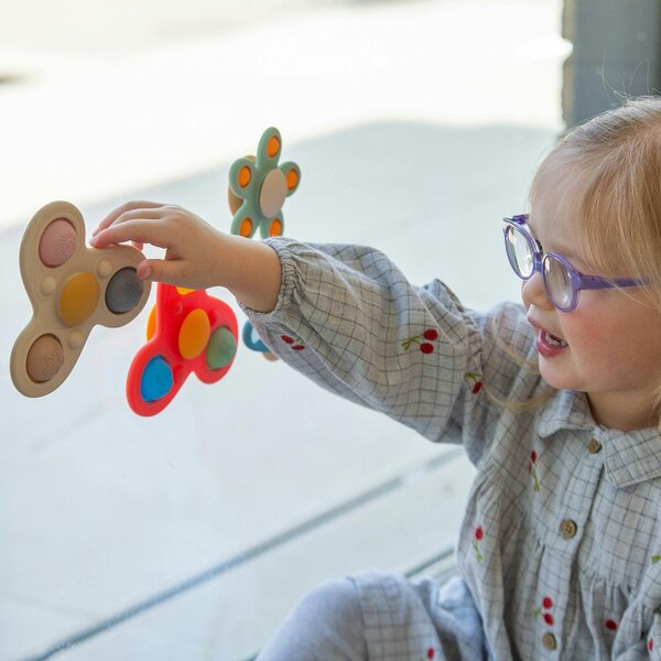 tickit Silisoft Jumbo Spinner (Earth)