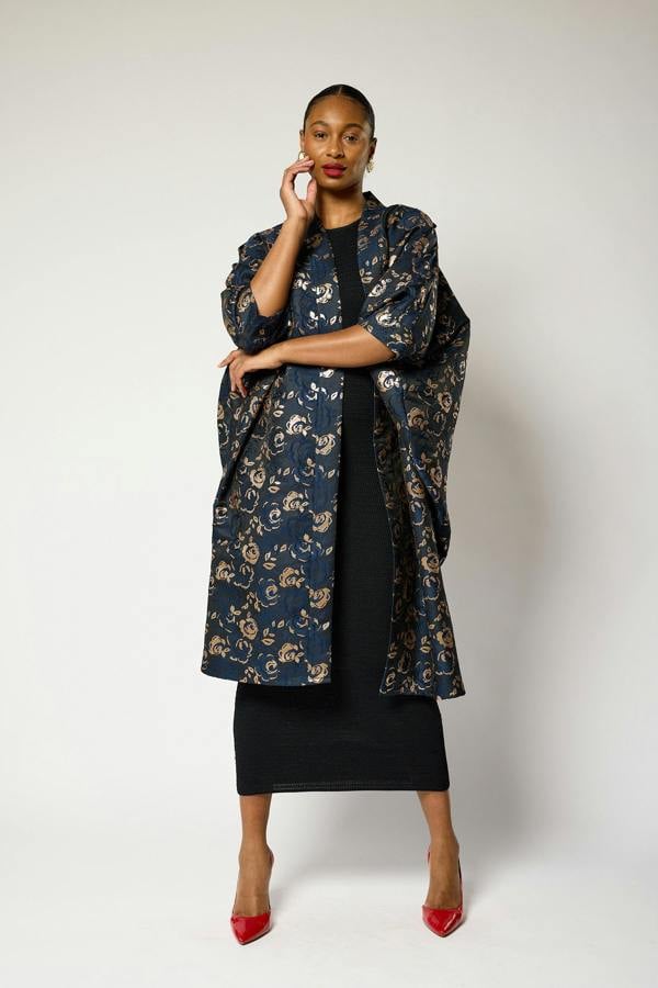 Lioness by TF Regal Azure Blossom Kimono Jacket