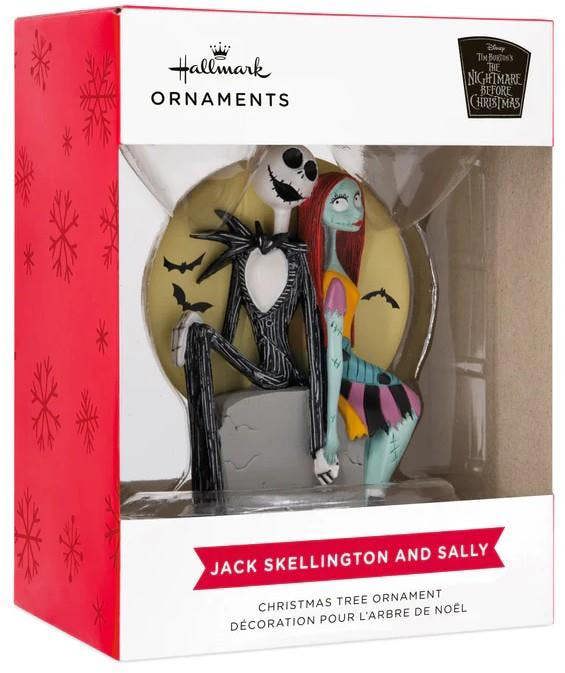 The Nightmare Before Christmas - Jack & Sally Christmas Tree Ornament