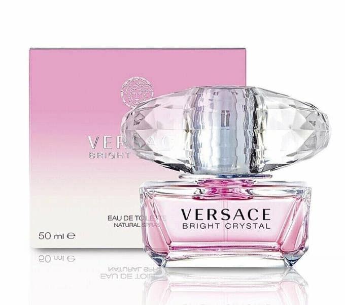 Versace Bright Crystal 50ml Eau De Toilette EDT Spray For Her