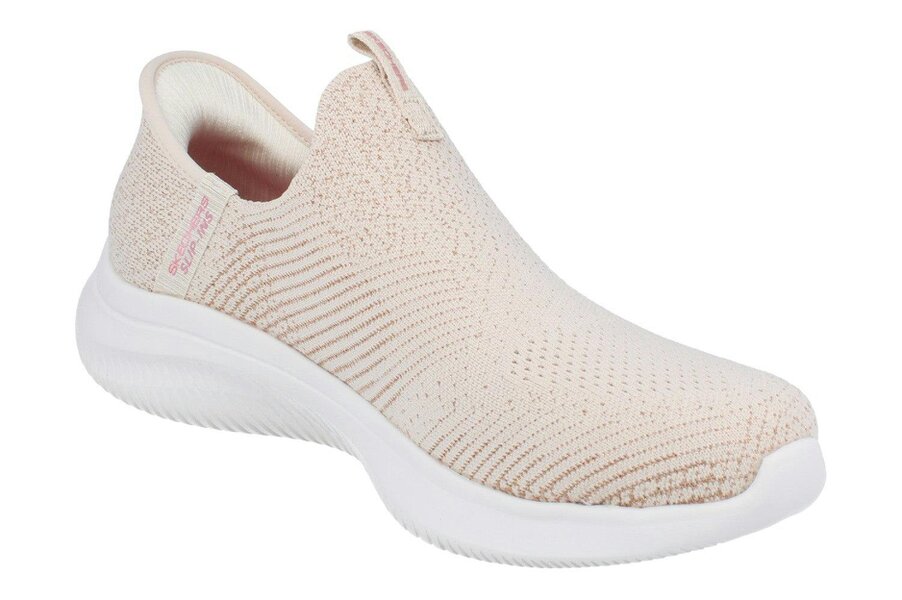 Skechers Hands Free Slip-Ins Ultra Flex 4.0 Midnight Sparkle Womens Shoes 150805 Trainers  NTGD