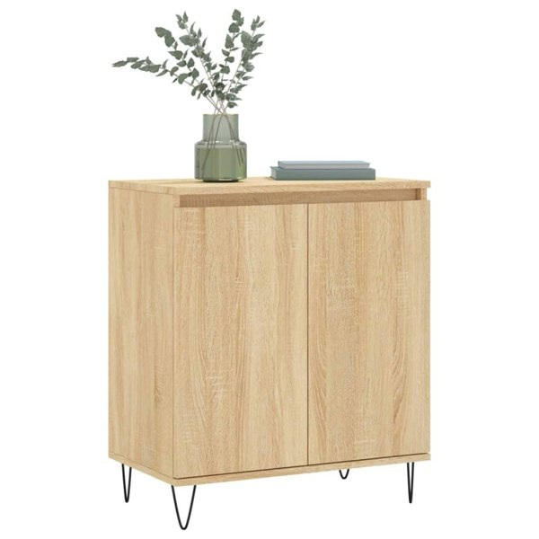 Berkfield Sideboard Sonoma Oak 60x35x70 cm Engineered Wood