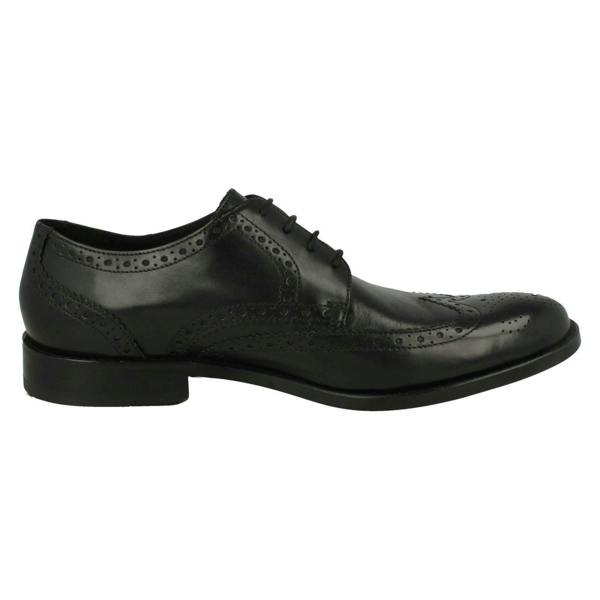 Clarks Mens Clarks Formal Brogue Detailed Shoes James Wing
