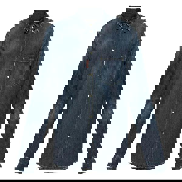 Dsquared2 Dark Wash Tab Shirt Navy Blue W30