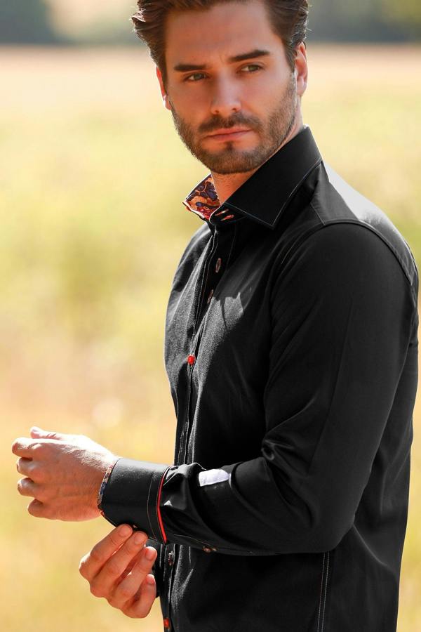 CLASSIC SIGNATURE PLAIN SHIRT - BEST SELLER – Premium Men's Patterned Shirt by Claudio Lugli | Bold Design, Tailored Fit, Best Printed Shirts