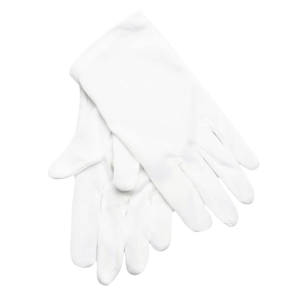 Bristol Novelty Childrens/Kids Cotton Gloves - White