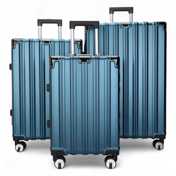 Infinity Luggage Hardshell Suitcase Set Robust 8 Wheel Cabin Luggage Suitcases
