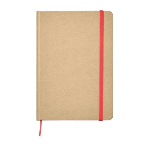 MidOcean Everwrite Recycled A5 Notebook - Red - 