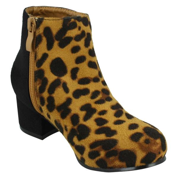 Spot On Girls Spot On Heeled Ankle Boots