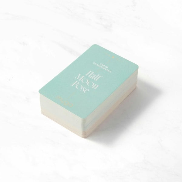 Myga Yoga Pose Cards – 70 Illustrated Yoga & Affirmation Cards