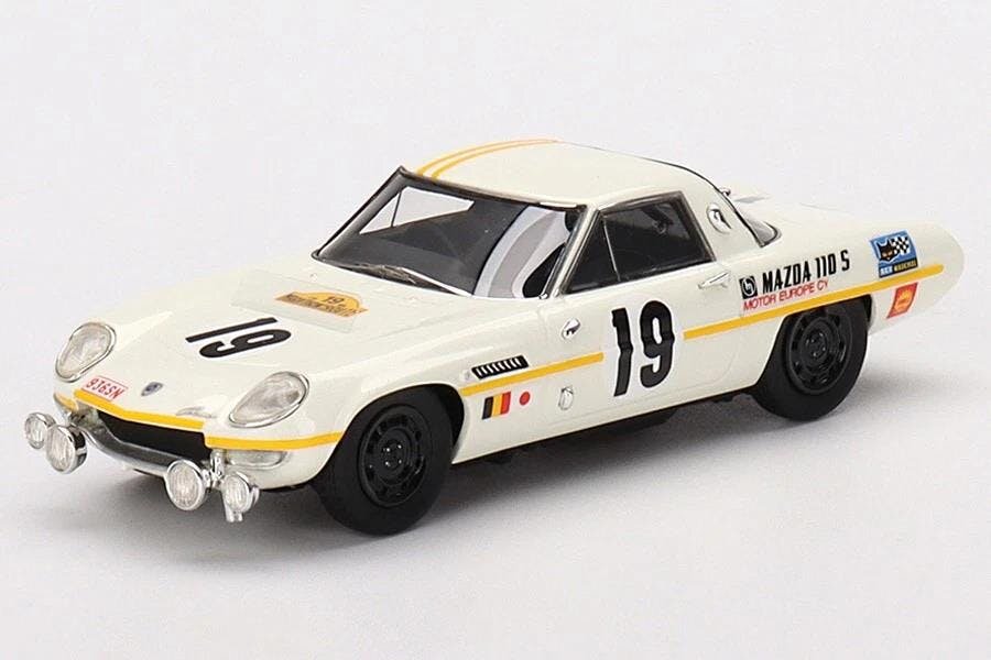 MCSlots Mazda Cosmo Sport #19 1968 Marathon De LaRoute 1:43 Scale TSM430568