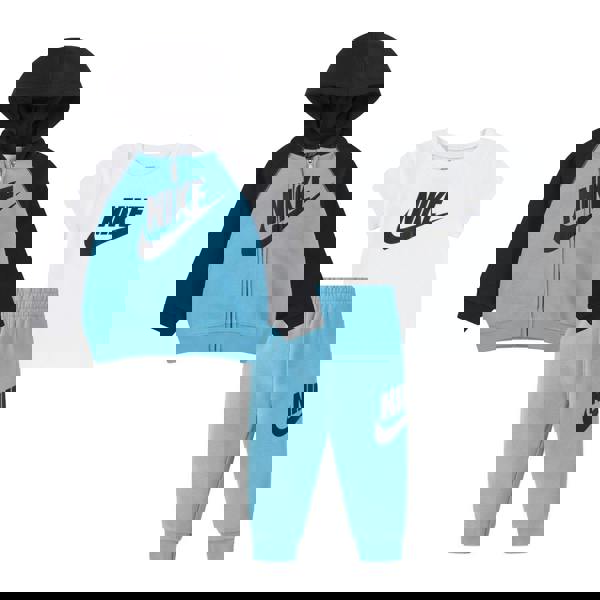 Nike Baby Boys Swoosh Tracksuit Set - Blue - 