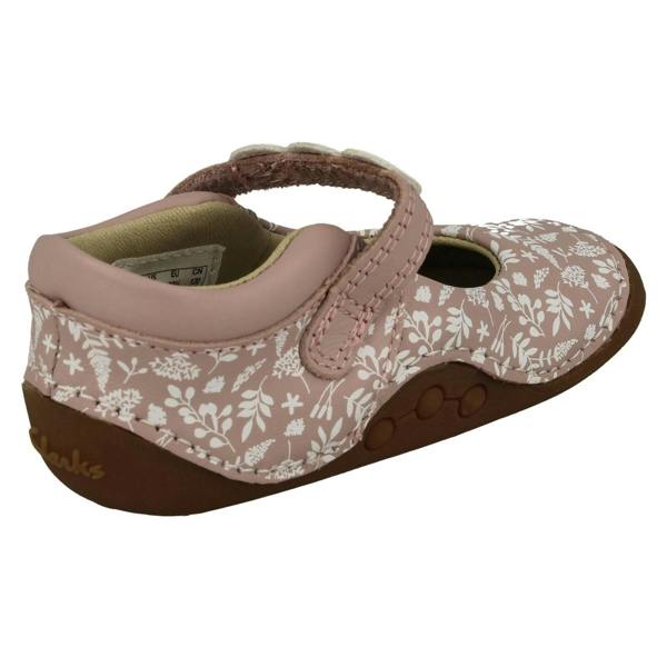 Clarks Girls Clarks Flower Detailed Mary Jane Shoes Tiny Flora T