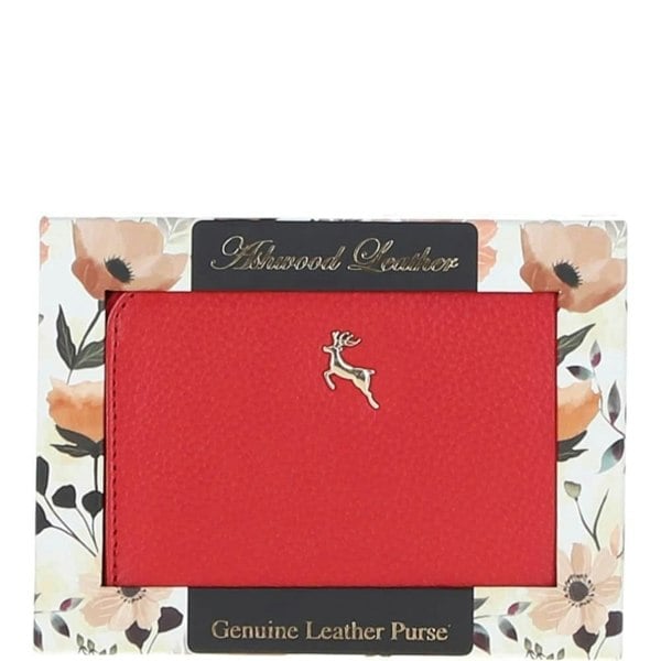 Ashwood "Mini X" RFID Protected Leather Purse: S5