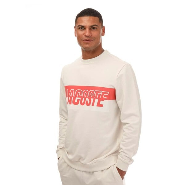 Lacoste Unisex Adult Lounge Sweatshirt - White