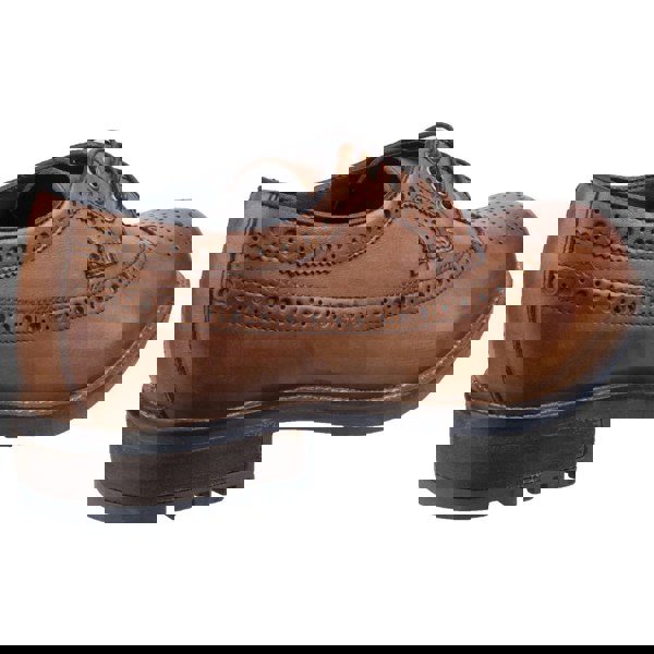 Cotswold Poplar Brogue Dress Men's Shoes in Tan