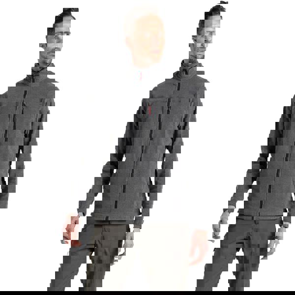 Craghoppers Mens Corey Plus II Insulated Fleece Jacket - Black Pepper Marl - 