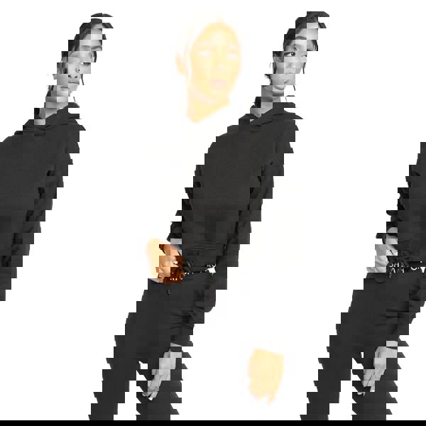 Crosshatch Womens/Ladies Jacklight Hoodie - Black - 