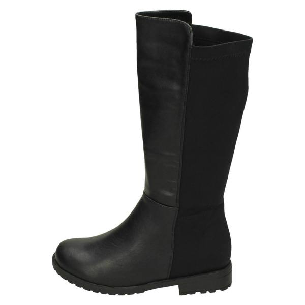 Spot On Girls Spot On Mid Heel Calf Boots H5083