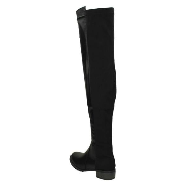 Spot On Ladies Spot On Over The Knee Boots