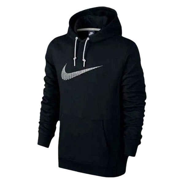 Nike Mens Swoosh Logo Hoodie - Black