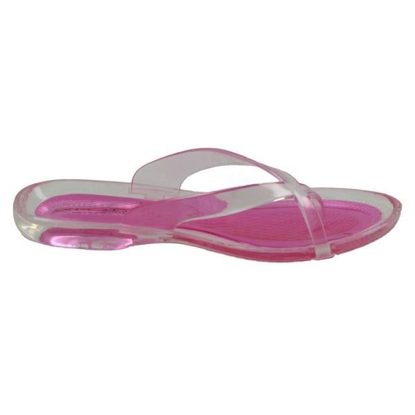 Spot On Ladies Spot On X-Toe Jelly Sandals