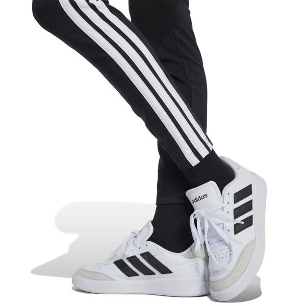 Adidas Girls Essentials 3 Stripes Leggings - Black/White - 