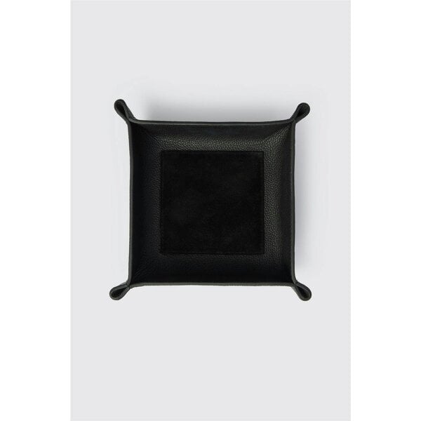 Antique Rogue Leather Coin Tray