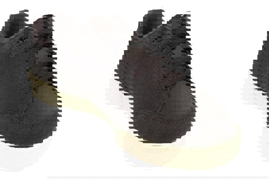 Nike Grandstand II Suede Mens Trainers Aa2195  001 - Oil Grey Sail 001 - Photo 3