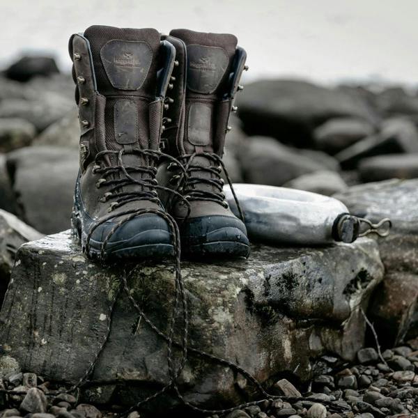 Brown Hoggs of Fife Aonach II Waterproof Boot with quick lacing system