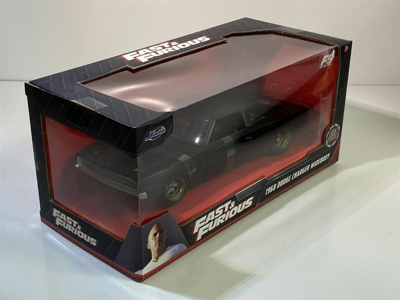 fast and furious 1968 dodge charger widebody 1:24 jada 32614