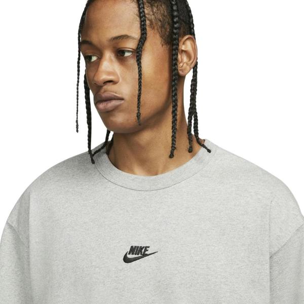 Nike Sportswear Premium Essentials Grey T-Shirt XS