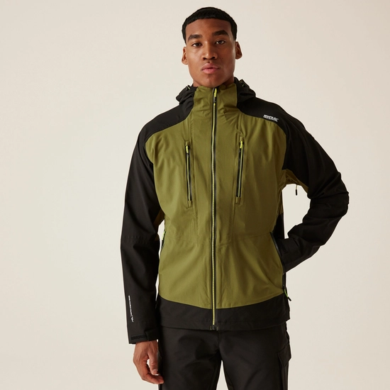 Regatta Mens Sacramento X 3 in 1 Jacket - Nephrite Green/Black