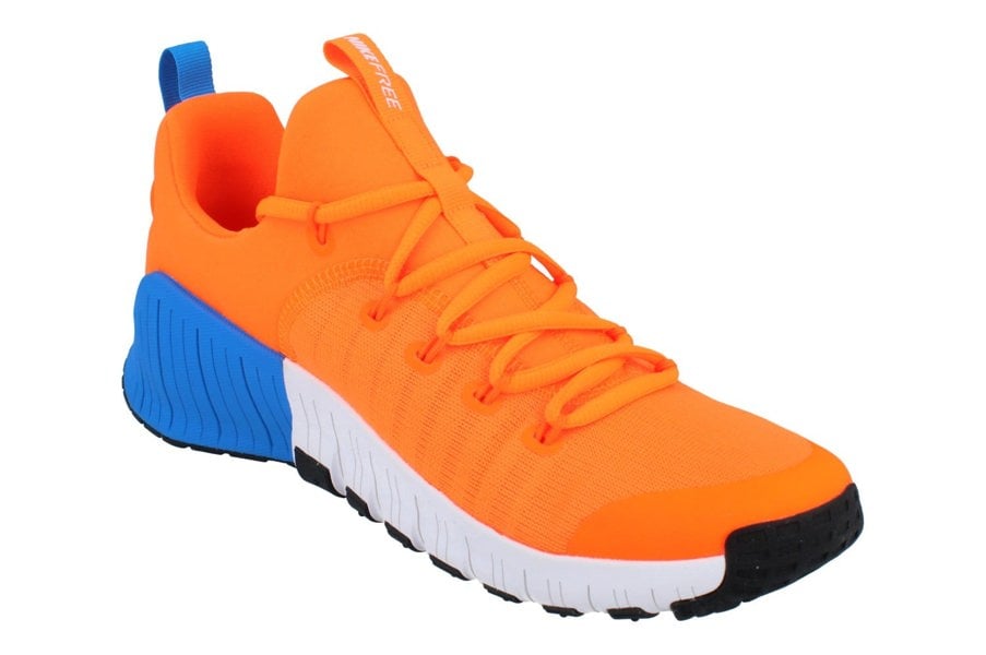 Nike Free Metcon 6 Mens Trainers Fj7127  802 - Total Orange White Blue 802 - Photo 3