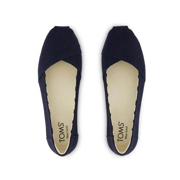Toms ALPARGATA BALLET Ballerina Shoes   in  Navy