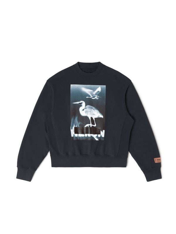 Heron Preston Censored Heron Logo Sweatshirt - Black