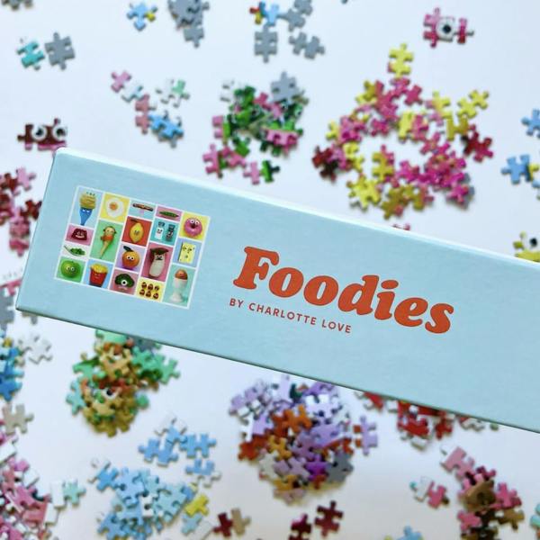 Happily Puzzles Food & Drink Bundle - 3 x 1,000 Piece Jigsaw Puzzles