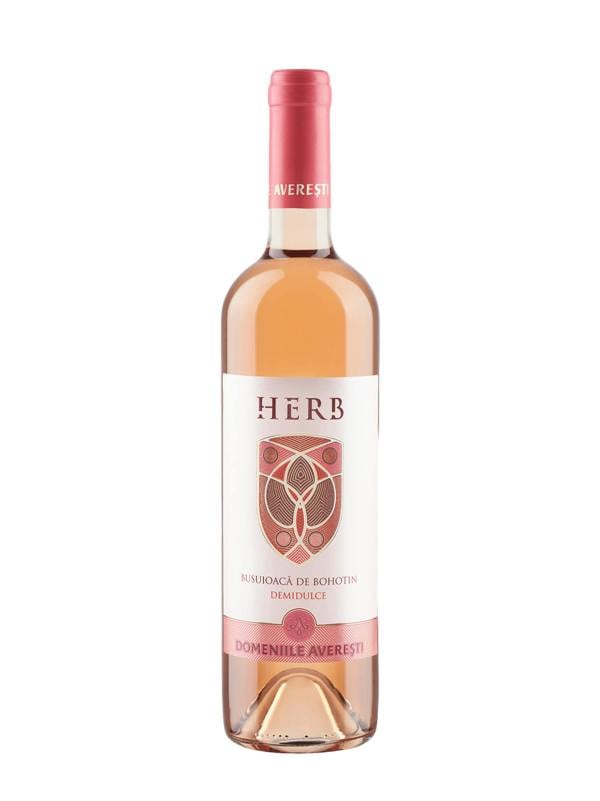 Domeniile Averesti Herb Busuioaca de Bohotin Rose Wine