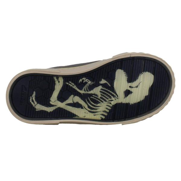 Clarks Boys Clarks Dinosaur Canvas Shoes Foxing Stomp