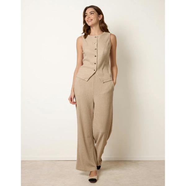 Blue Vanilla Wide Leg Trousers