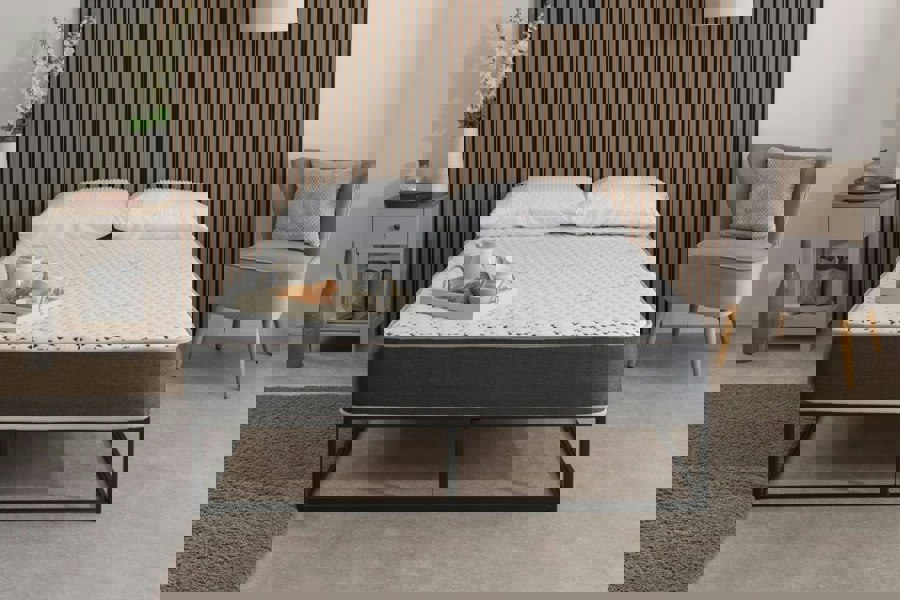 The Foam People Superior Cashmere All Foam Mattress - Plush Memory Foam Comfort